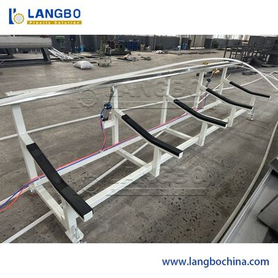 3-Schicht-Co-Extrusions-PPR-Rohr-Extrusionslinie mit 350 kg/h Kapazität und  SPS-Steuerung