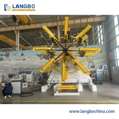 16-160MM Durchmesser vollautomatisches industrielles PE-Rohrwickelgerät für den Wickelprozess