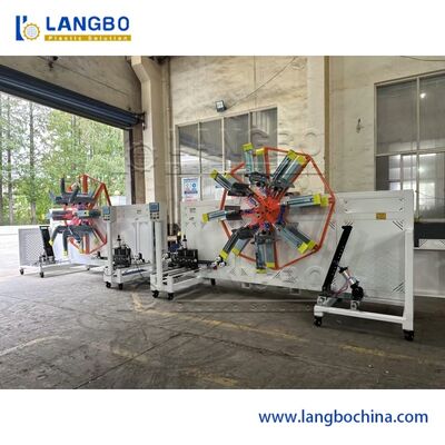 Fortschrittliches PE-Schlauch-Aufrollsystem 0,1-10 m/min Aufrollgeschwindigkeit HDPE-Rohrwickelmaschine für verarbeitete Rohre