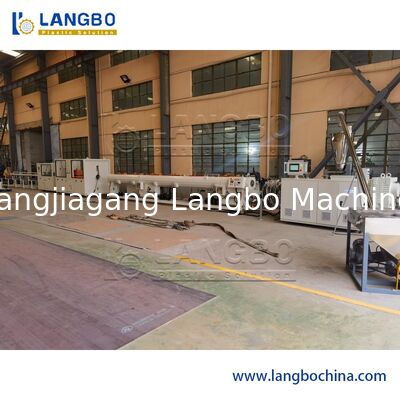 Energiesparende Kunststoffrohr-Verdrängungs-Linie, neue Bedingungs-Doppelschneckenextruder