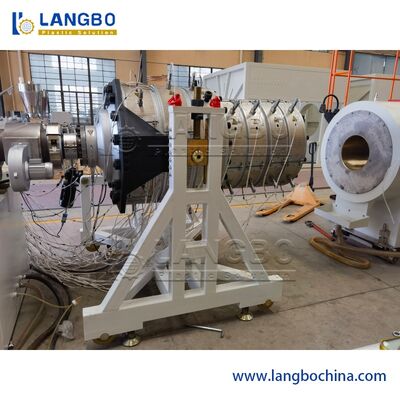 Kunststoff PVC Wasserablaufrohr Extruder Wellrohr Extrusionsmaschine