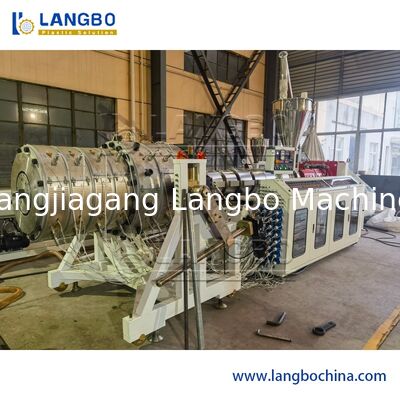 Kunststoff PVC Wasserablaufrohr Extruder Wellrohr Extrusionsmaschine