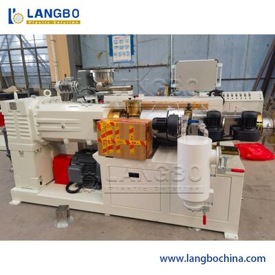 Automatische Doppelschneckenextruder-Maschine, PVC-Doppelschneckenextruder-Maschine