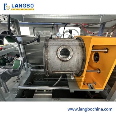 U R Rechteckige Quadratform Automatische Kunststoff-UPVC-PVC-PP-Rohrklangmaschine PVC-Rohrrohr-Erweiterungsmaschine Steckdose-Herstellungsmaschine