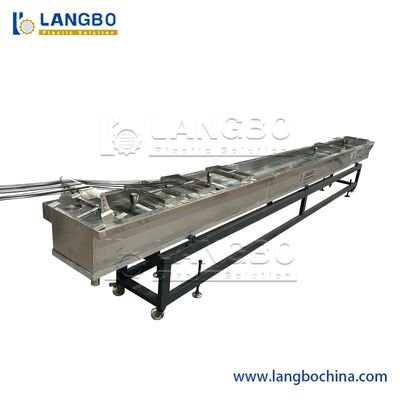 Hochwertige PE PP Pet PPR PVC UPVC HDPE Kunststoffrohr Extruder Extrusionsgranulierungs-Produktionslinie