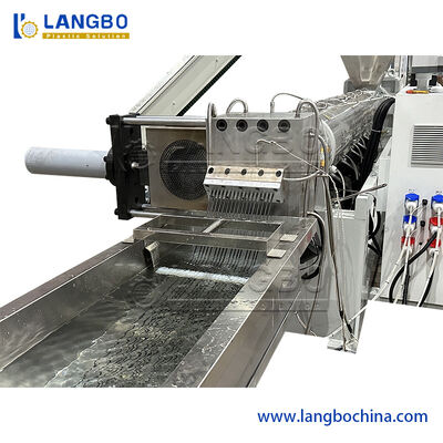 Hochwertige PE PP Pet PPR PVC UPVC HDPE Kunststoffrohr Extruder Extrusionsgranulierungs-Produktionslinie