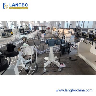 75-315mm Doppel-Einfach-Mehrschicht-PE-Rohr-Extrusionslinie / HDPE-Rohrmaschine / Kunststoffröhre-Produktionslinie