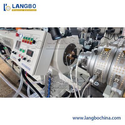 75-315mm Doppel-Einfach-Mehrschicht-PE-Rohr-Extrusionslinie / HDPE-Rohrmaschine / Kunststoffröhre-Produktionslinie