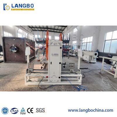 20-90mm PE HDPE PPR Kunststoff Wasser Gas Ölversorgung Rohr Extrusionsleitung Produktionslinie Einzelschraub-Extruder Rohrherstellung Maschine