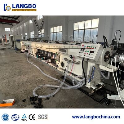 HDPE-Rohr-Produktionslinie mit Hochdrehmoment-Ein-Schraub-Extruder