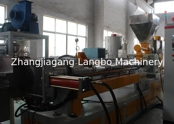 PET Körnchen-Plastikpelletisierungs-Maschinen-Kugel-Verdrängungs-Maschinen-große Extruder-Kapazität