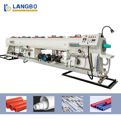 CER-ISO-PVC-Rohr-VerdrängungEnergie des Leitungsrohr-Durchmesser-16 - 630mm 22 - des Extruder-160KW