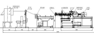 Minipet-Herstellung der granulierer-Zwillings-Extruder-Maschinen-Ausgangsgebrauchs-Granulations-pp.