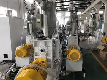 ABS/PPR Rohr-Fertigungsstraße, Entwässerungsleitungs-Verdrängungs-Maschine der Energie-90KW
