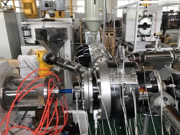 Faser-Glas Plastik-Ppr-Rohr-Verdrängungs-Linie mit einzel- Schrauben-Entwurf