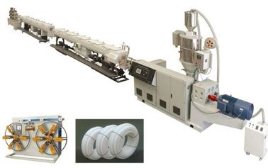 Plastik-PPR-Rohr-Verdrängungs-Linie ABB-Inverter-Doppelt-Schrauben-verschiedener Durchmesser