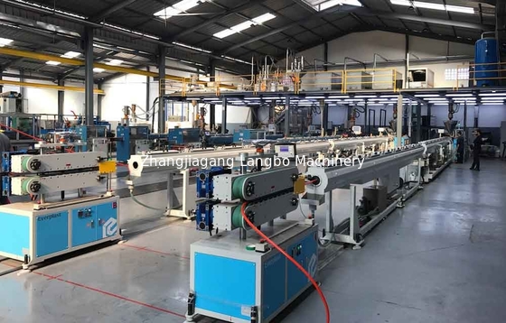 110mm PET Rohr-Produktions-Verdrängungs-Linie einzelne Schraube PLC