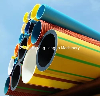 Maschine zur Herstellung von Wasserleitungen mit großem Durchmesser aus Kunststoff PE HDPE