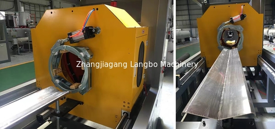 Einfache Bedienung Plastik-HDPE-PE-Rohr-Extrusionsmaschine Produktionslinie
