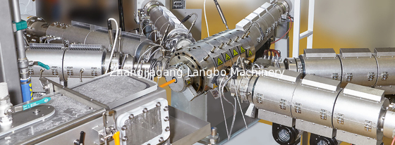 Mehrschichtige Ppr-Rohr-Verdrängungs-Linie 16mm - 63mm 180kg/H Siemens PLC