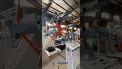 63-160mm PE-Rohr-Aufwickelmaschine, perfekter Lauf #maschine #fabrik #perohr