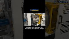 Hocheffiziente automatische PVC-Rohr-Bördel- und Aufweitmaschine #pvc #maschine