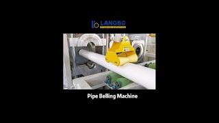 160–400 mm PVC-Rohr-Bördelmaschine | Stabile Formung, schneller Formwechsel #Maschine #Kunststoffmaschinen