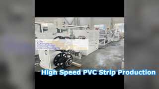 Hochgeschwindigkeits-PVC-Dichtungsstreifen-Extrusionsmaschinenlösung