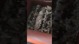 Hochleistungs-Industrie-Schreddermaschine für das Recycling von Kunststoff-, Holz-, Papier- und Metalldosen